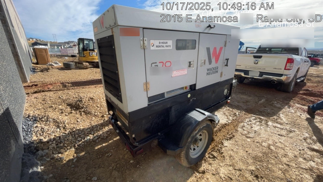 2020 WACKER NEUSON G70