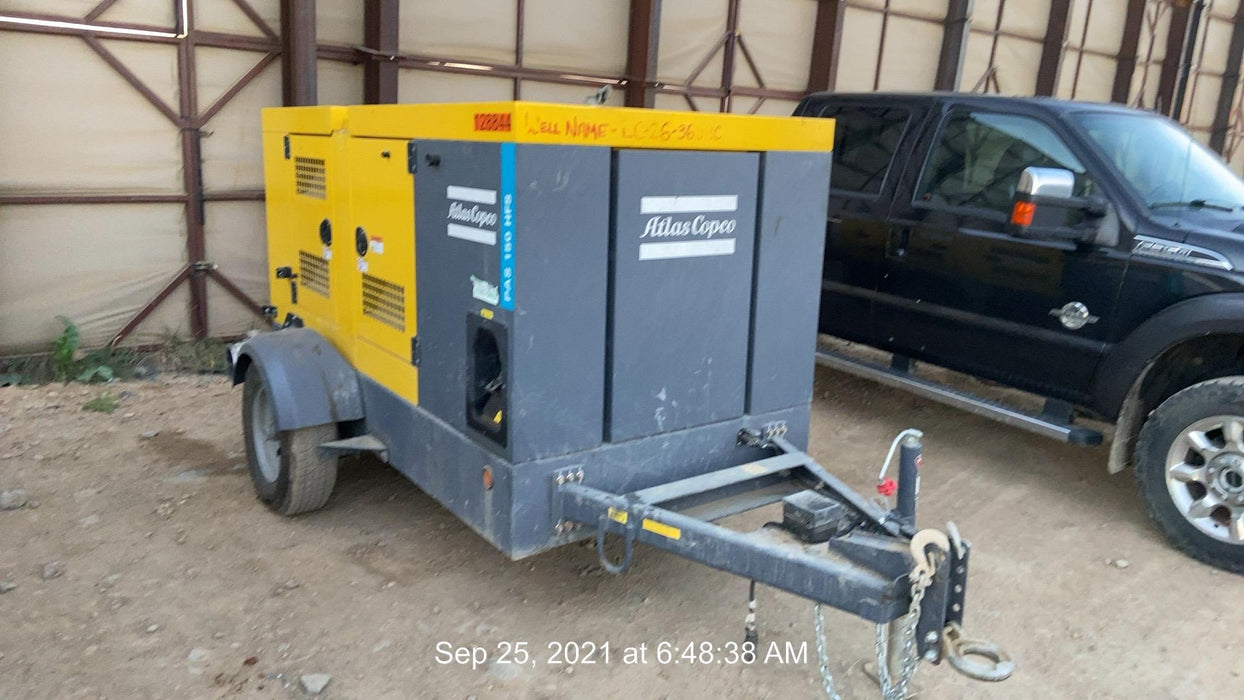 2020 ATLAS COPCO PAS 150 HF CS Enclosed