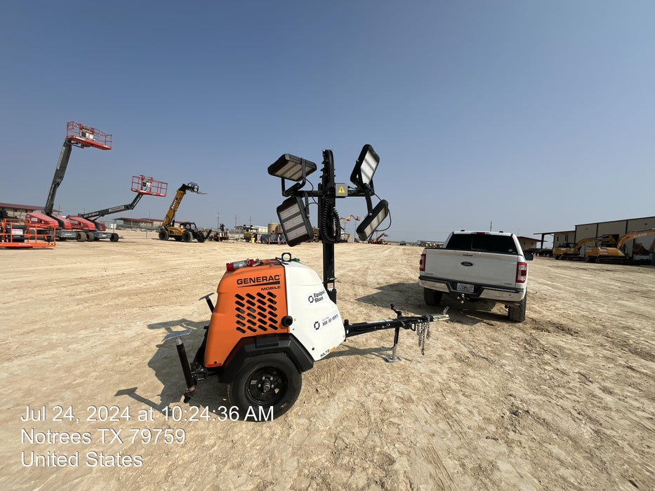 2024 Generac MLT2 Diesel, Flex Switch 120V Input, Powerzone Controller, 
(4) 320W LED Lights, 4kW Generator, 39.9 Gal Fuel Tank, 2" Ball, T3