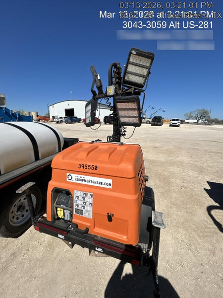 2024 Generac MLT2 Diesel, Flex Switch 120V Input, Powerzone Controller, 
(4) 320W LED Lights, 4kW Generator, 39.9 Gal Fuel Tank, 2" Ball, T3