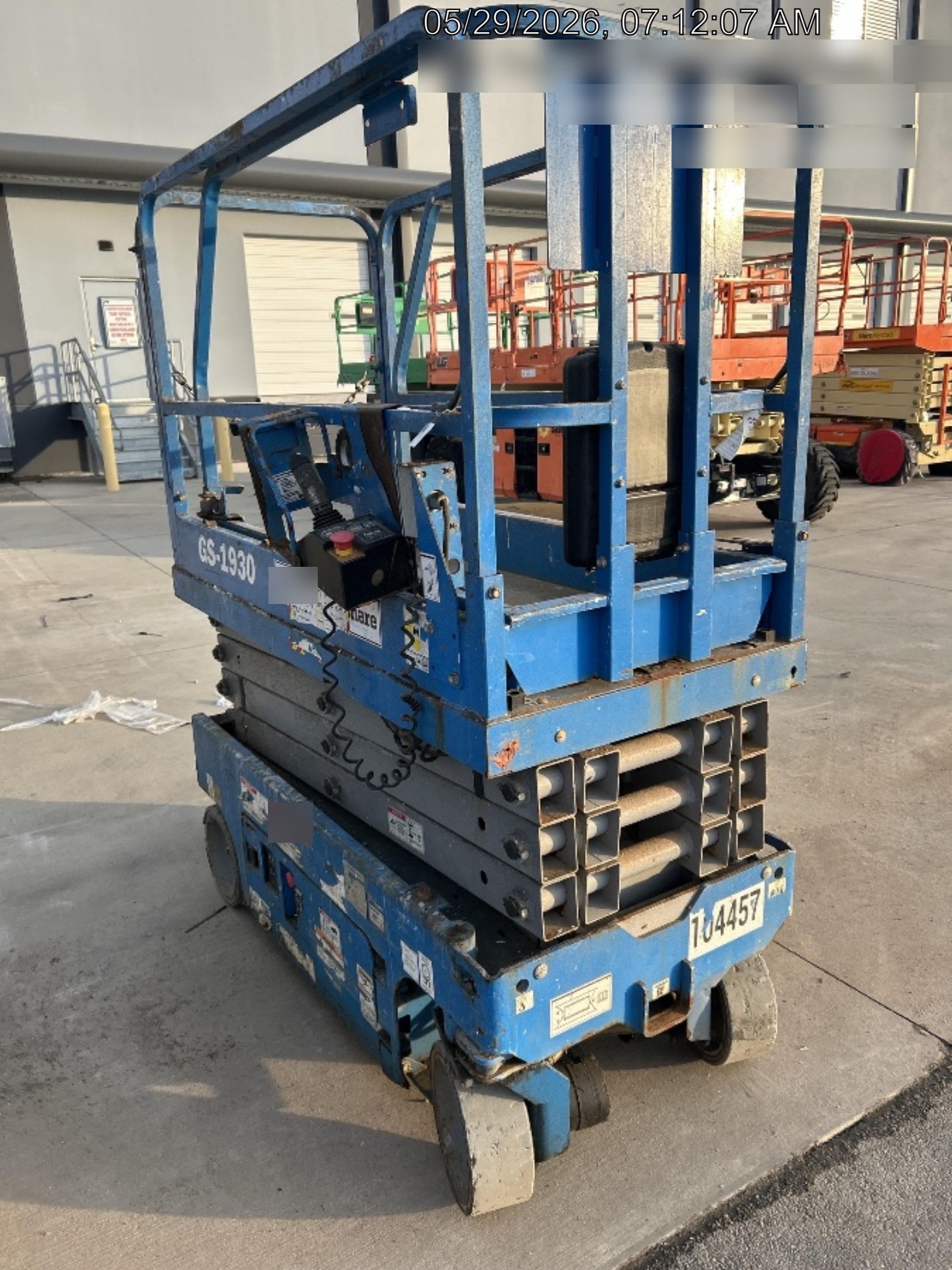 2020 Genie GS-1930 Fixed rails with chain entry gate - Pre A92.20