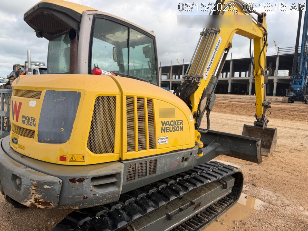 2018 Wacker Neuson ET90 ET90 18K Excavator, Cab, Hydraulic Thumb , Bucket 36, 24", 12"