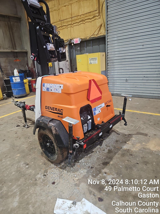 2024 Generac MLT6SKDS-STD4 ELEC WINCH Diesel, Electric Winch Mast, Powerzone Controller, (4) 320W LED Lights, 4kW Generator, 39.9 Gal Fuel Tank, 2" pintle, T3