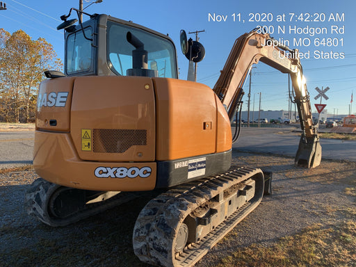 2018 Case CX80C CASE CX80C