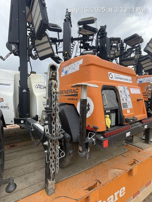 2023 Generac MLT2 Diesel, Flex Switch 120V Input, Powerzone Controller, (4) 320W LED Lights, 4kW Generator, 39.9 Gal Fuel Tank, 2" Ball, T3