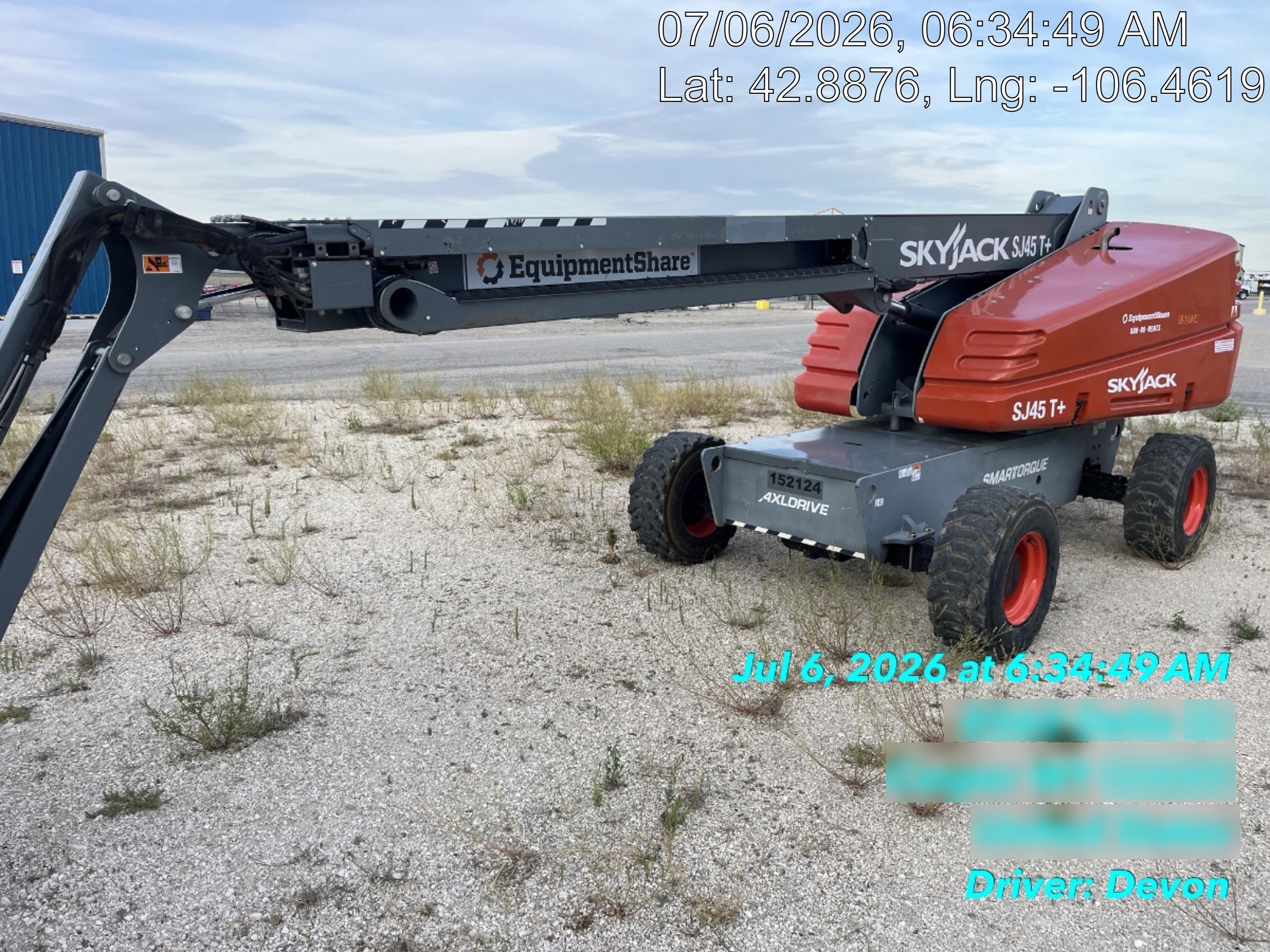 2021 SKYJACK SJ45T+