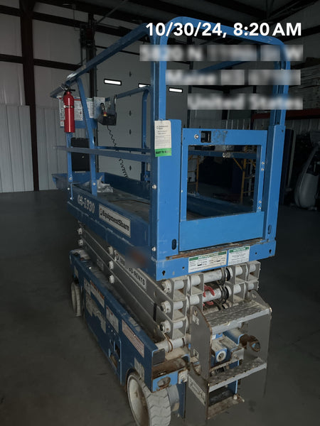 2020 Genie GS-1930 Solid Non Marking Tires, Beacon, Folding rails with half height swing gate