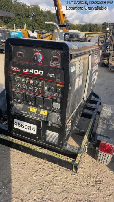 2024 Lincoln Electric LE400 Kubota V1505, Trlr, Cable Rack, Light Kit, ES Decals, T3