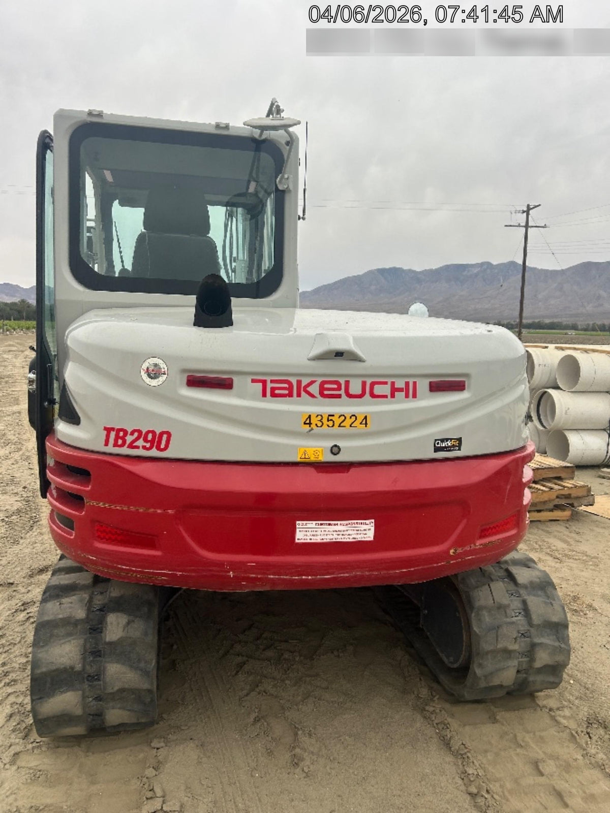2024 TAKEUCHI TB290-CR