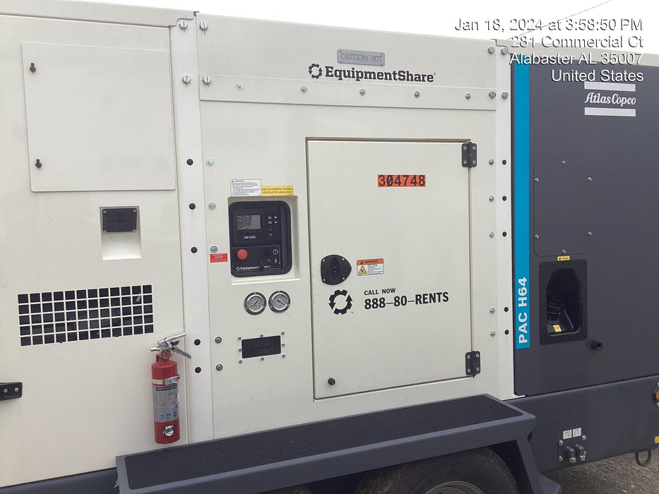 2023 ATLAS COPCO PAC H64 JD-S