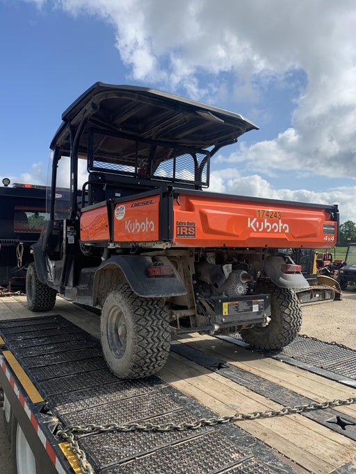 2021 Kubota RTV-X1140W-H Plastic Canopy, Windshield Acrylic Clear, LED Strobe Light, Wire Harness Kit, Back up Alarm