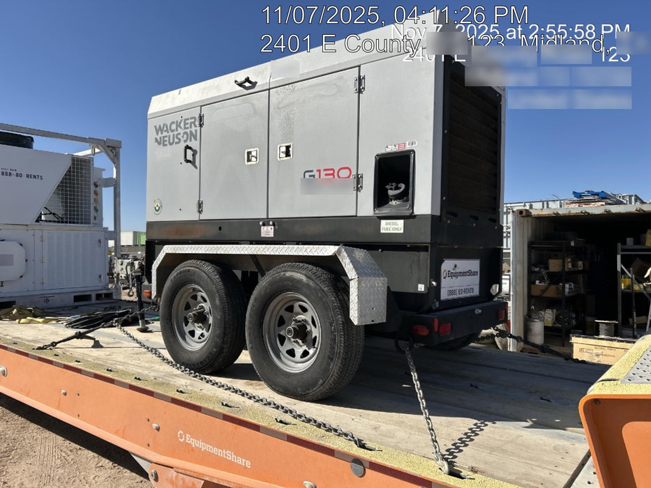 2019 WACKER NEUSON G130