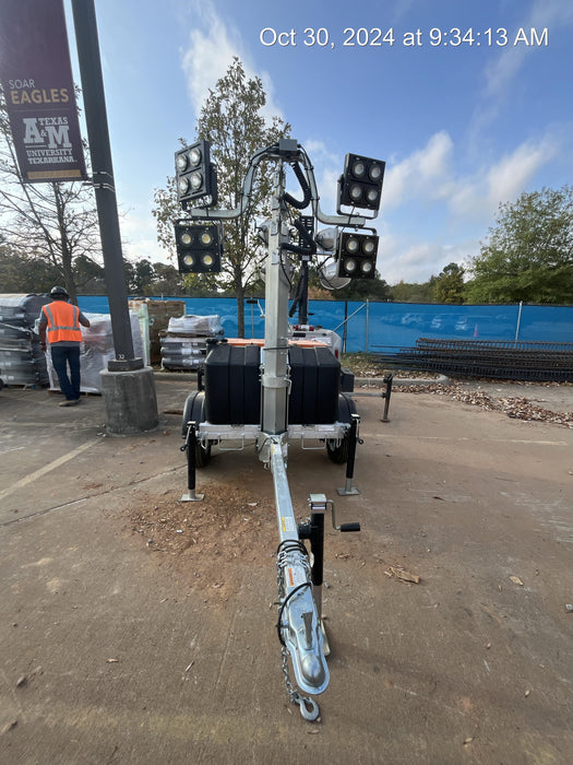 2024 Wanco WLTT-4MM4K Diesel, Deep Sea Controller, Shore Power Plug, Auto Start, (4) 350W LED Floodlights, 4kW Generator, 60 Gal Fuel Tank, 2" Ball, T3