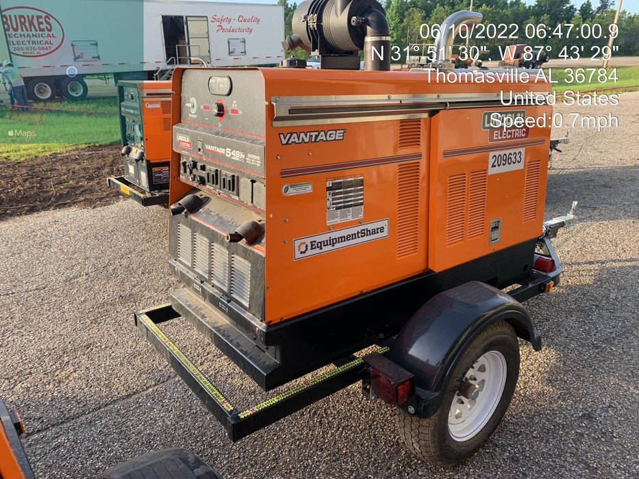 2022 Lincoln Electric Vantage 549X VANTAGE 549X READY-PAK 3