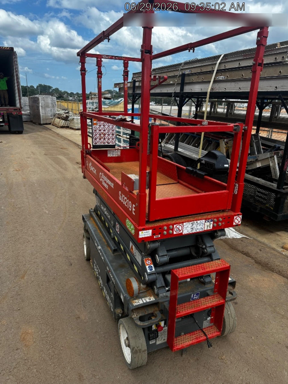 2024 Skyjack SJ3219 Electric Drive, Sld NM Tires, DBcns, RFRails, Power to Platform, T3 + Access Control