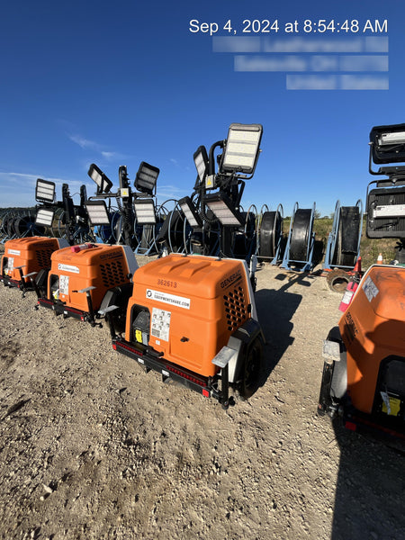 2023 Generac MLT2 Diesel, Flex Switch 120V Input, Powerzone Controller, 
(4) 320W LED Lights, 4kW Generator, 39.9 Gal Fuel Tank, 2" Ball, T3
