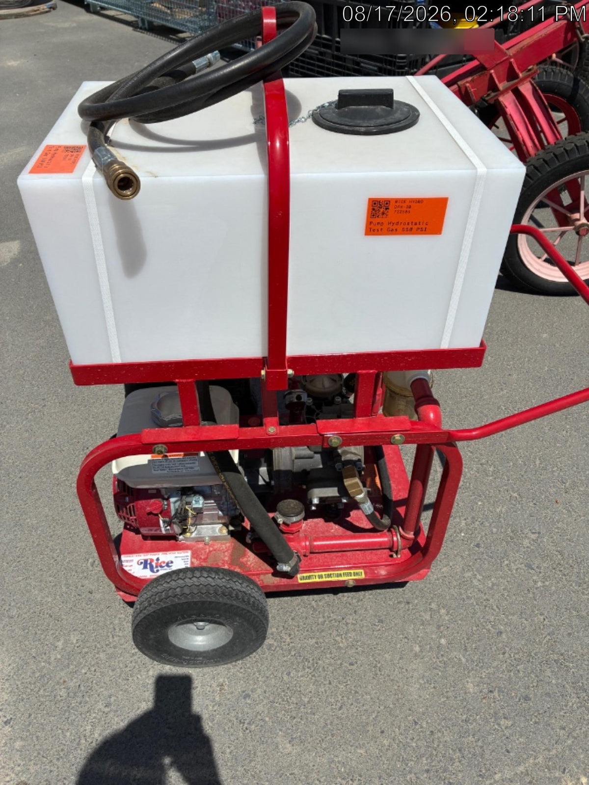 2026 RICE HYDRO DPH-3B