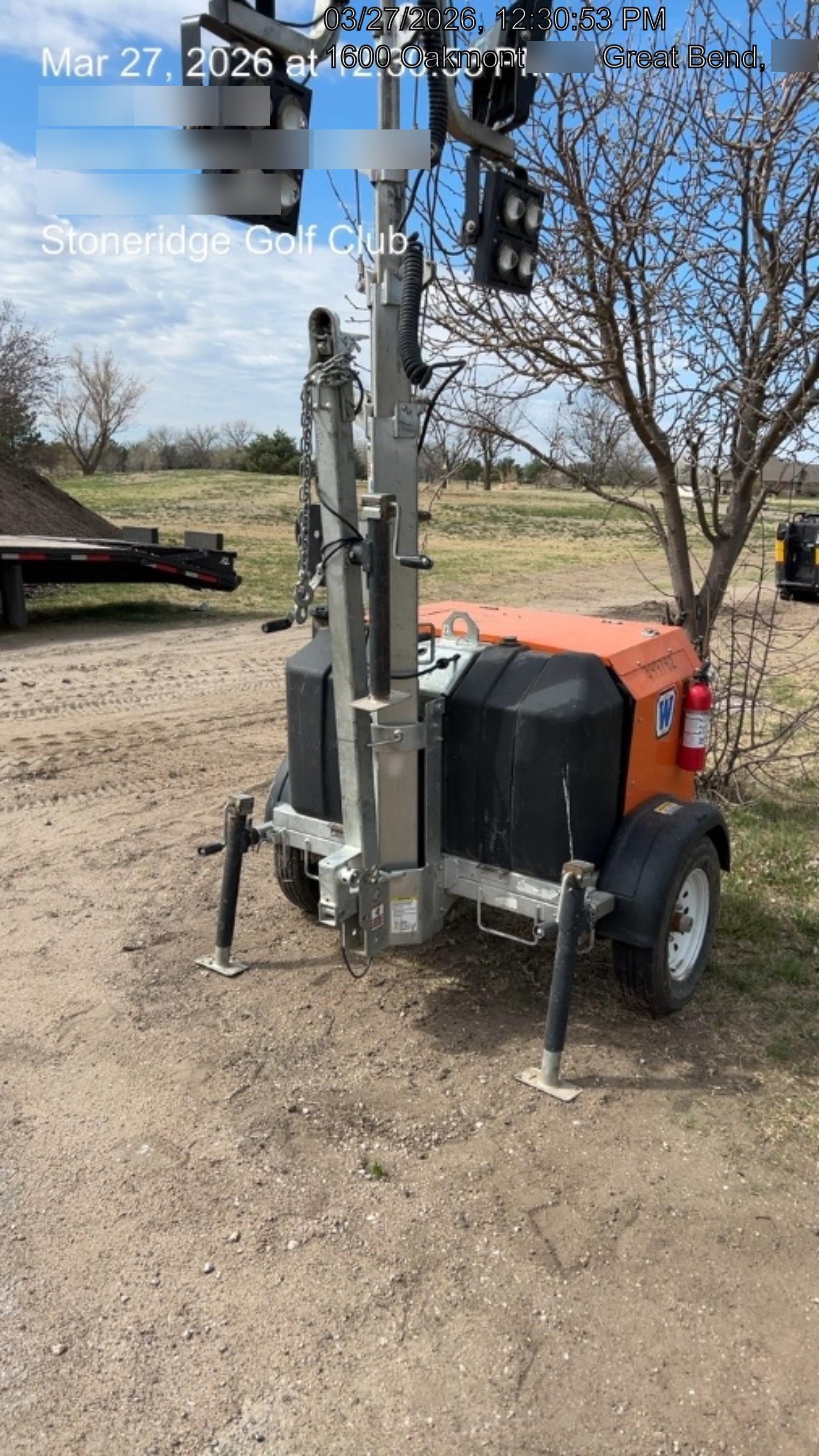 2024 Wanco WLTT-4MM4K Diesel, Deep Sea Controller, Shore Power Plug, Auto Start, (4) 350W LED Floodlights, 4kW Generator, 60 Gal Fuel Tank, 2" Ball, T3
