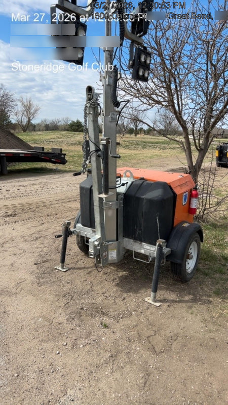 2024 Wanco WLTT-4MM4K Diesel, Deep Sea Controller, Shore Power Plug, Auto Start, (4) 350W LED Floodlights, 4kW Generator, 60 Gal Fuel Tank, 2" Ball, T3
