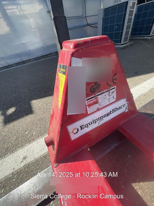 2019 HAUL MASTER 2.5 Ton Manual Pallet Jack