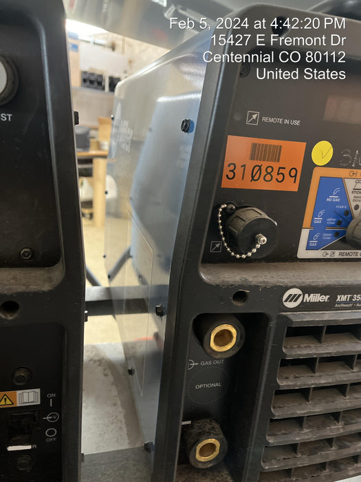 2023 MILLER ELECTRIC XMT 350