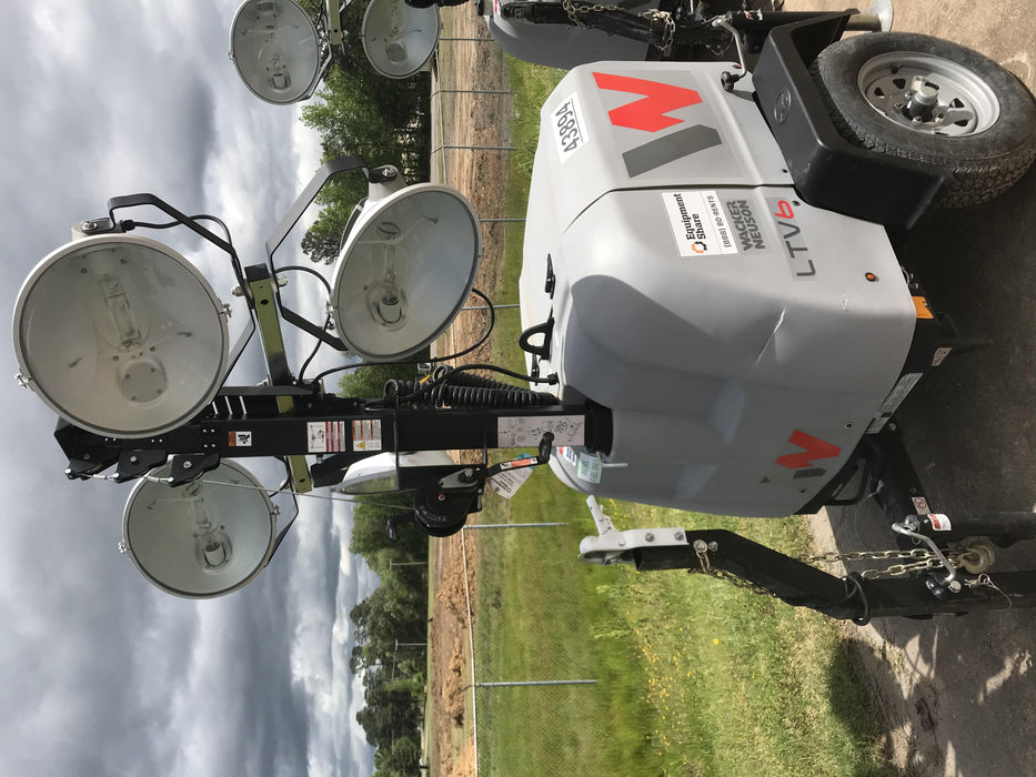 2019 Wacker Neuson LTV6L-MH Wacker Neuson LTV6L Mobile Light Tower w/Fuel Level Sensor Installed