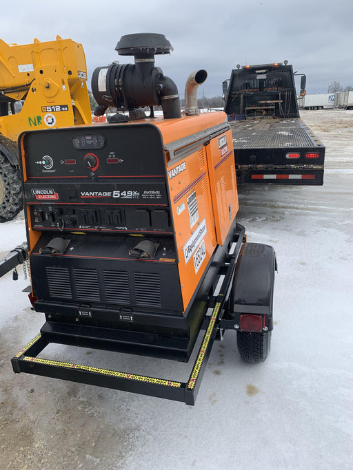 2021 Lincoln Electric Vantage 549X Ready Pak 3, ORANGE (includes trailer, cable rack, fender light kit)