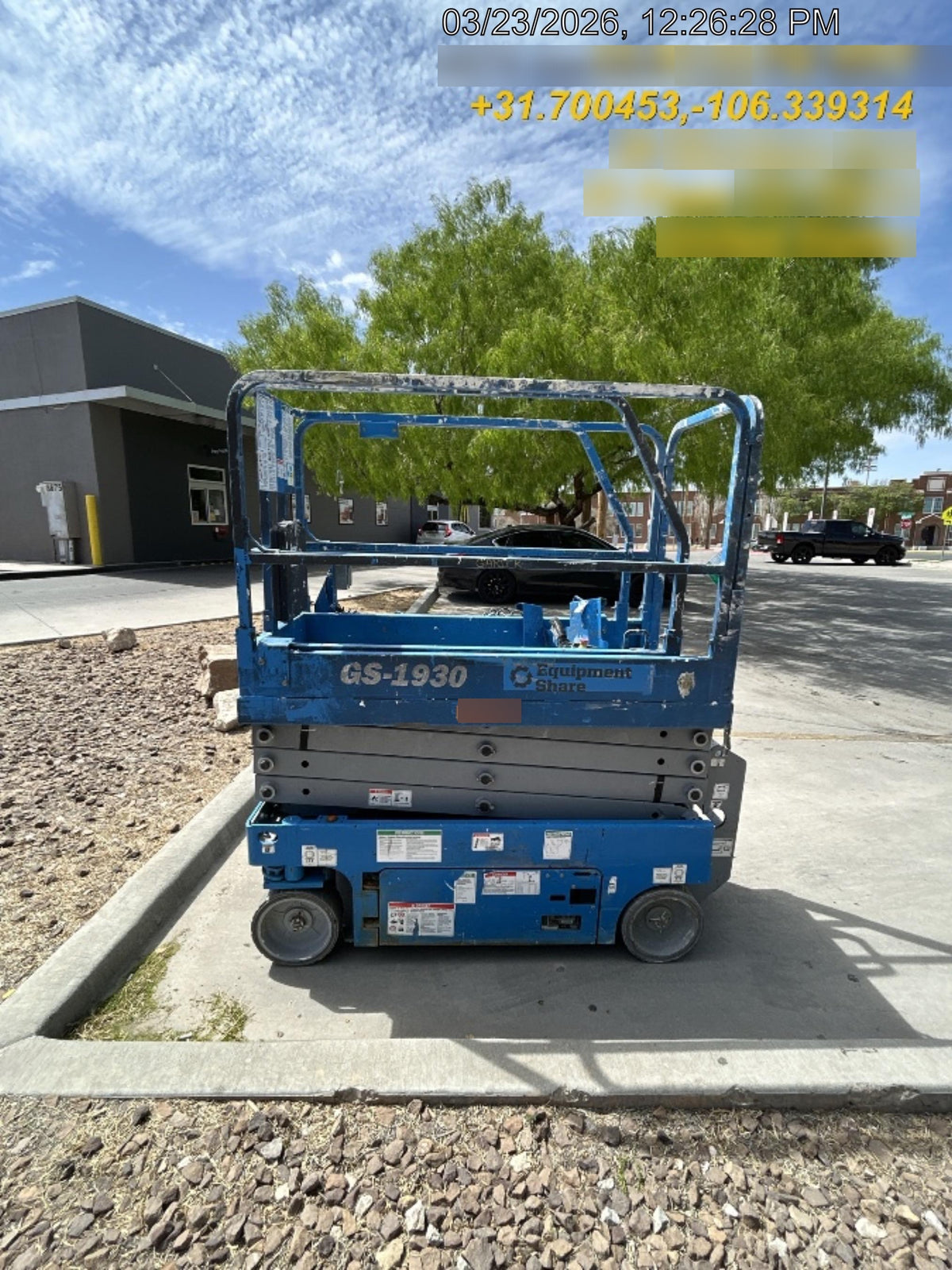 2020 Genie GS-1930 Standard Machine