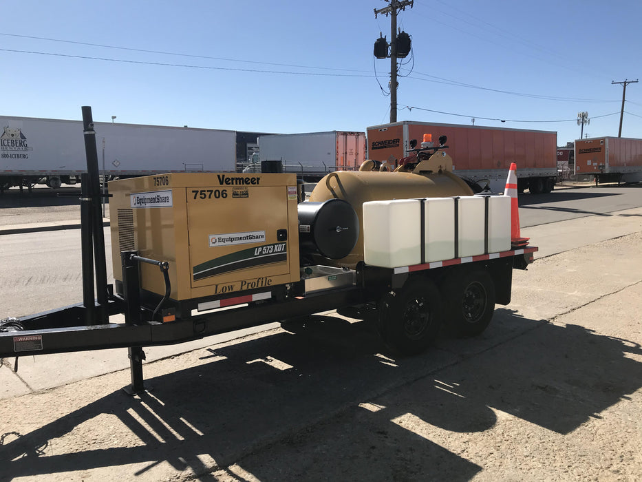 2020 Vac-Tron LP573XDT 24Hp Kohler Diesel - 500 Gal Debris Tank - 500 CFM Vacuum Pump - x2 100 Gal Water Tanks