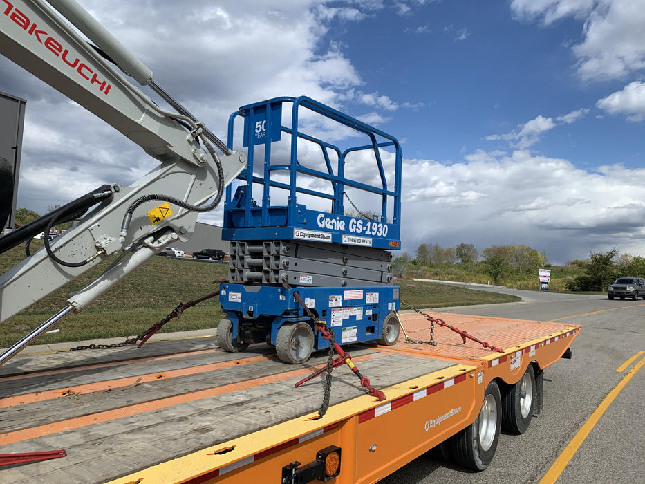 2016 Genie GS-1930 Standard Rental Specs