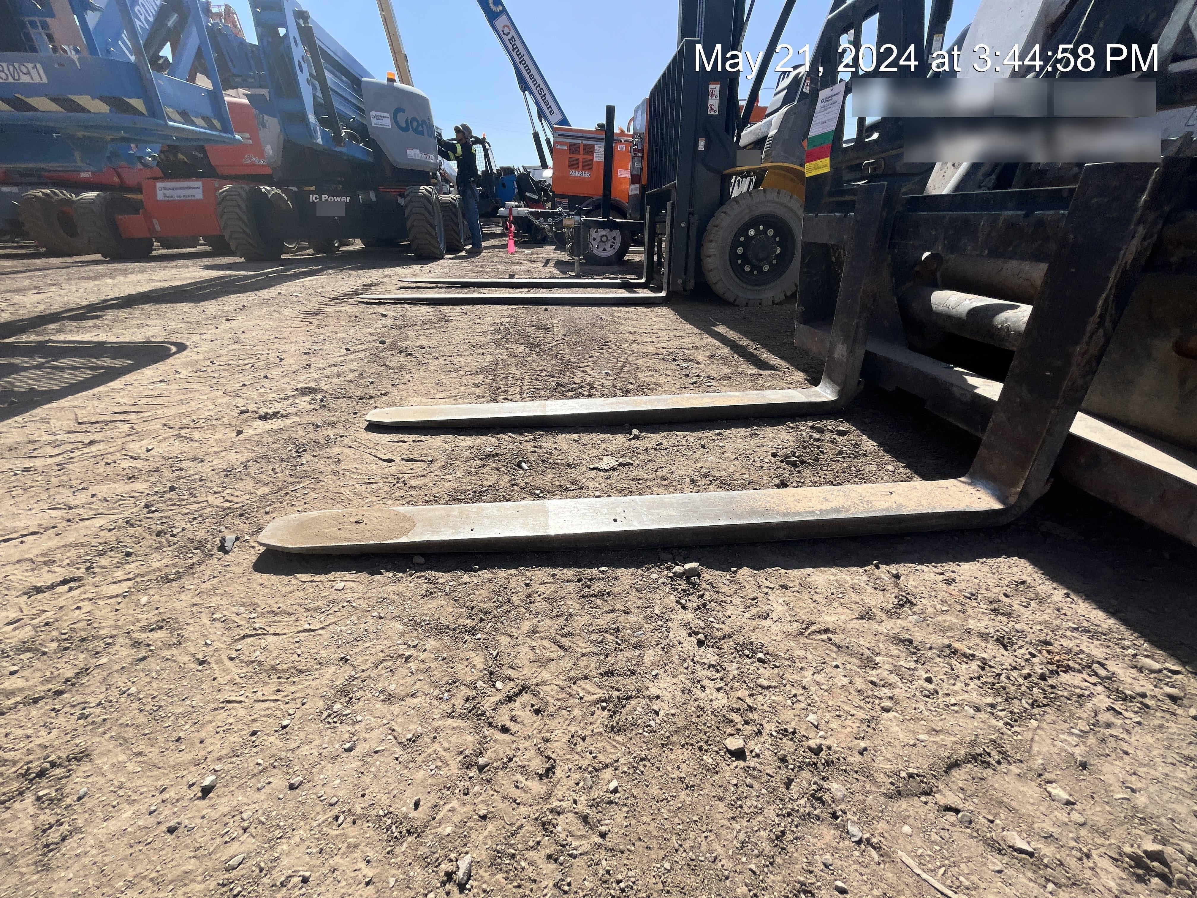 2021 FEMA 72" Skid Steer Forks FEMA