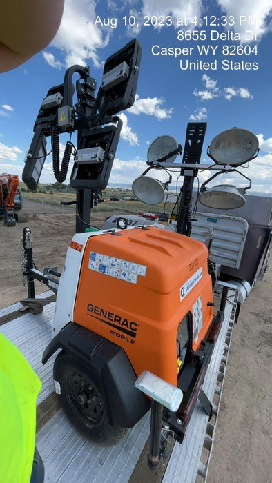 2023 Generac MLT2 Diesel, Flex Switch 120V Input, Powerzone Controller, (4) 320W LED Lights, 4kW Generator, 39.9 Gal Fuel Tank, 2" Ball, T3