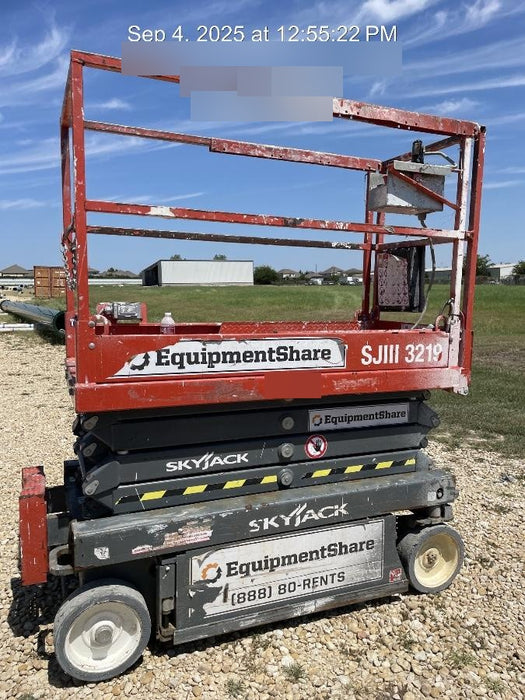 2019 Skyjack SJIII-3219 Skyjack SJIII3219 Standard w/Trojan Batteries