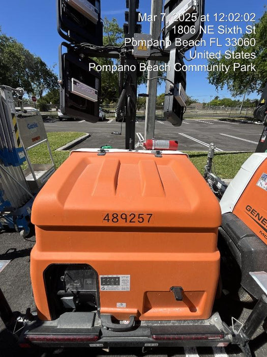 2025 Generac MLTS-4 Diesel, Mitsubishi L2E, 7.1 hp @1800 rpm, Flex Switch 120V Input, Powerzone Controller, (4) 320W LED Lights, 4kW Generator, 39.9 Gal Fuel Tank, 2" Ball, T3, ES Decals
