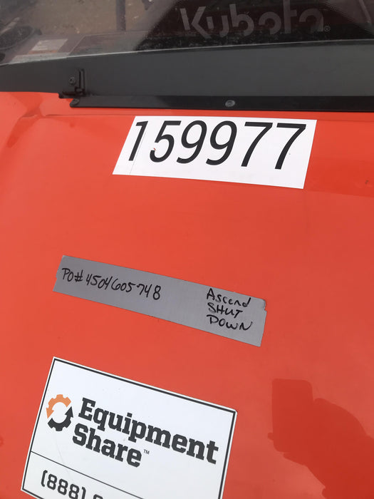 2021 Kubota RTV-X1140W-H Plastic Canopy, Windshield Acrylic Clear, LED Strobe Light, Wire Harness Kit, Back up Alarm