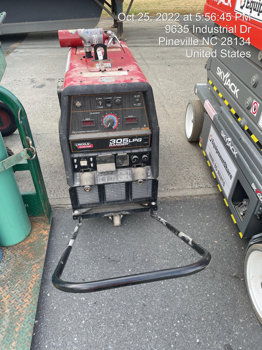 2021 Lincoln Electric Ranger 305 LPG K3430-1, Ranger 305 LPG, Undercarriage, Tank Holder & Strap, 10kw AC Gen, 25hp Kohler LPG Eng