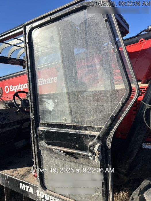 2019 Manitou MTA10055 Cab/Heat/Air, 120 HP, Solid Tires, Work Lights, Lift Hook, Auxiliary Hydraulics 66" Carriage and 60" Forks
