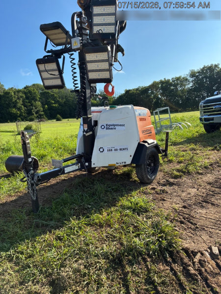 2023 Generac MLT2 Diesel, Flex Switch 120V Input, Powerzone Controller, (4) 320W LED Lights, 4kW Generator, 39.9 Gal Fuel Tank, 2" Ball, T3