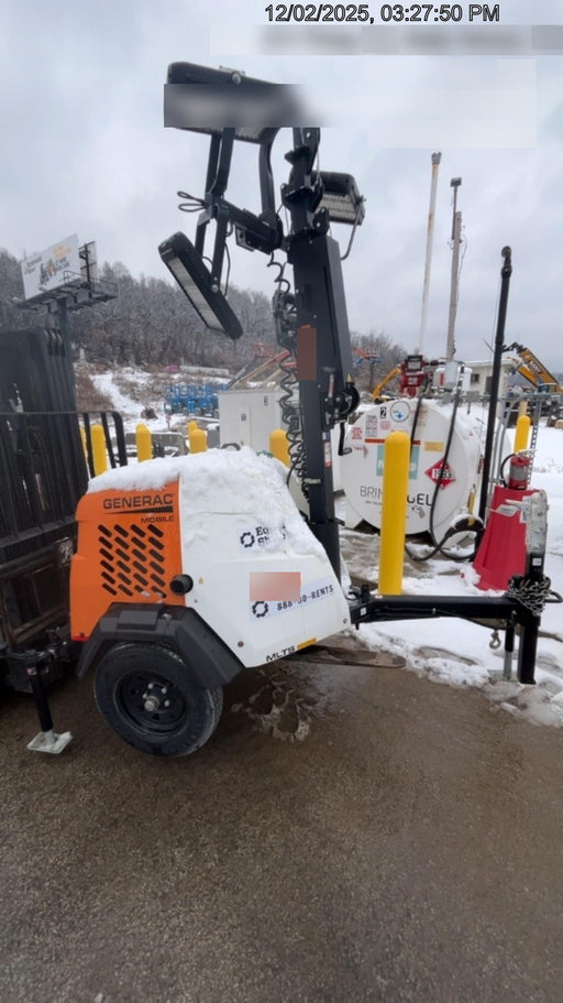 2023 Generac MLT2 Diesel, Flex Switch 120V Input, Powerzone Controller, (4) 320W LED Lights, 4kW Generator, 39.9 Gal Fuel Tank, 2" Ball, T3