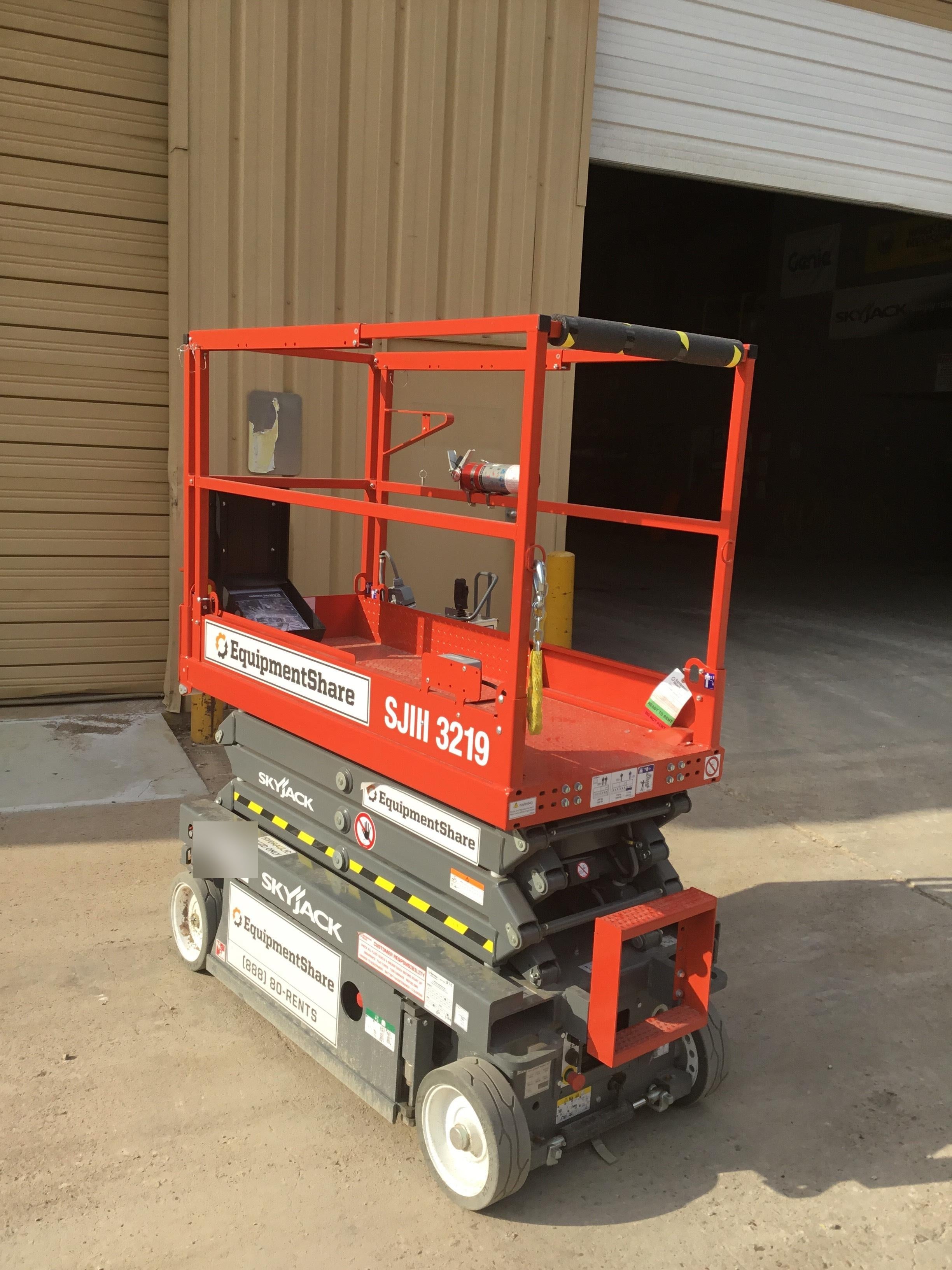 2019 Skyjack SJIII-3219 Standard Options