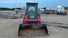 2019 Takeuchi TL8 Cab, Heat/AC, Defroster, 15" Wide Rubber Tracks, Back-up Alarm, Front & Rear Working Lights, Auxiliary Hydraulics, Two-Speed Travel, Electronic Monitoring System, Hydraulic Universal Quick Hitch 76" HD Dirt Bucket with 8 Teeth, 20.3 cubic feet Capacity
