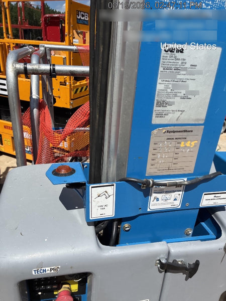 2019 GENIE GR-20