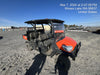 2022 Kubota RTV-X1140W-H Plastic Canopy, Windshield Acrylic Clear, LED Strobe Light, Wire Harness Kit, Back up Alarm