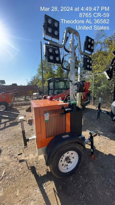 2023 Wanco WLTT-4MM4K Diesel, Deep Sea Controller, Shore Power Plug, Auto Start, (4) 350W LED Floodlights, 4kW Generator, 60 Gal Fuel Tank, 2" Ball, T3