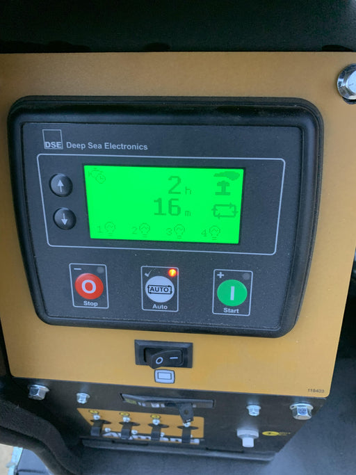 2021 Allmand NLV3GR (4) LED Light Fixture 350W, 23' Vertical Mast, 3kW Prime, Towable, Deep Sea L401, Leveling Jacks, Yanmar T4F 5.8hp