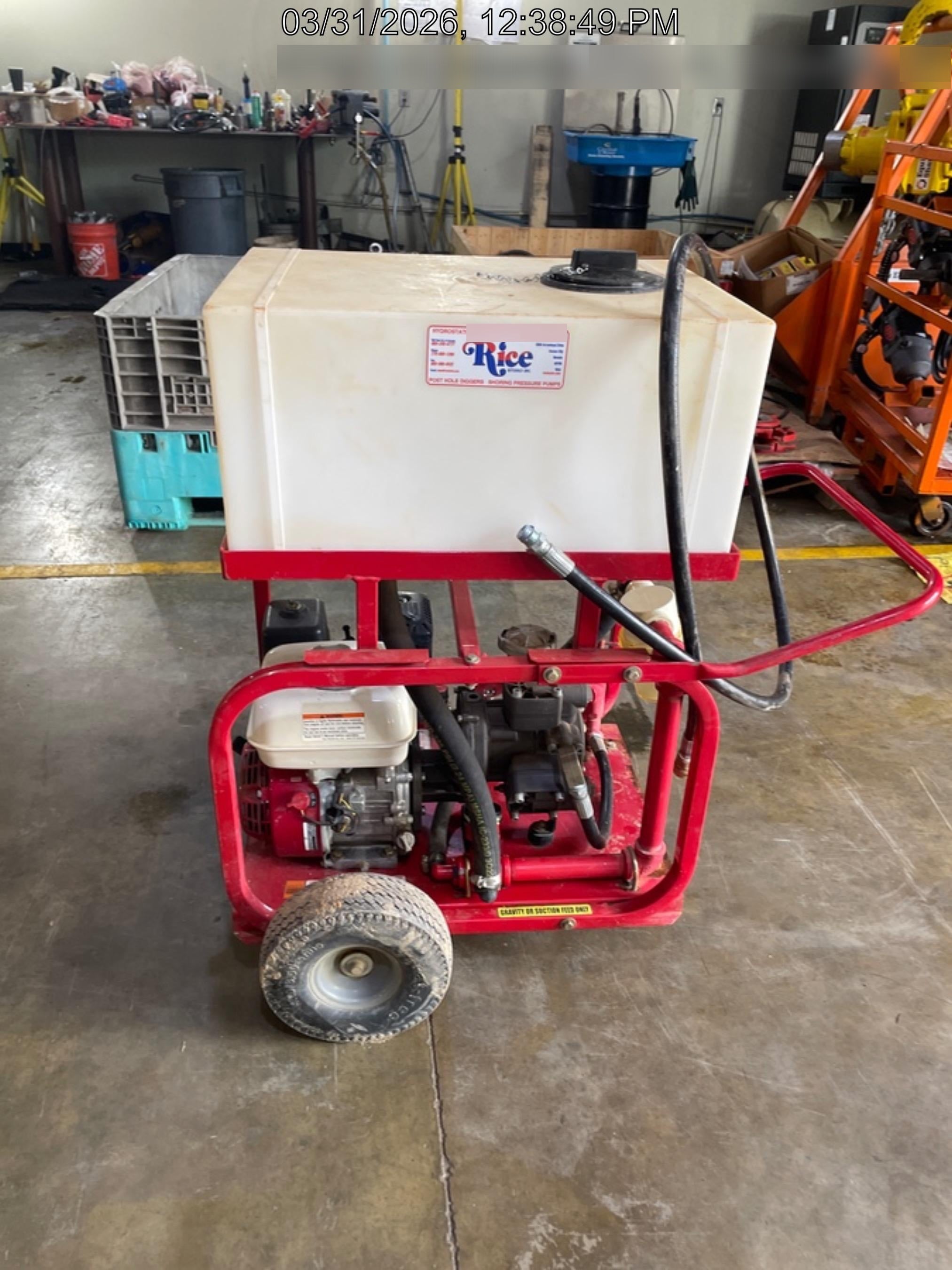 2023 RICE HYDRO DPH-3B