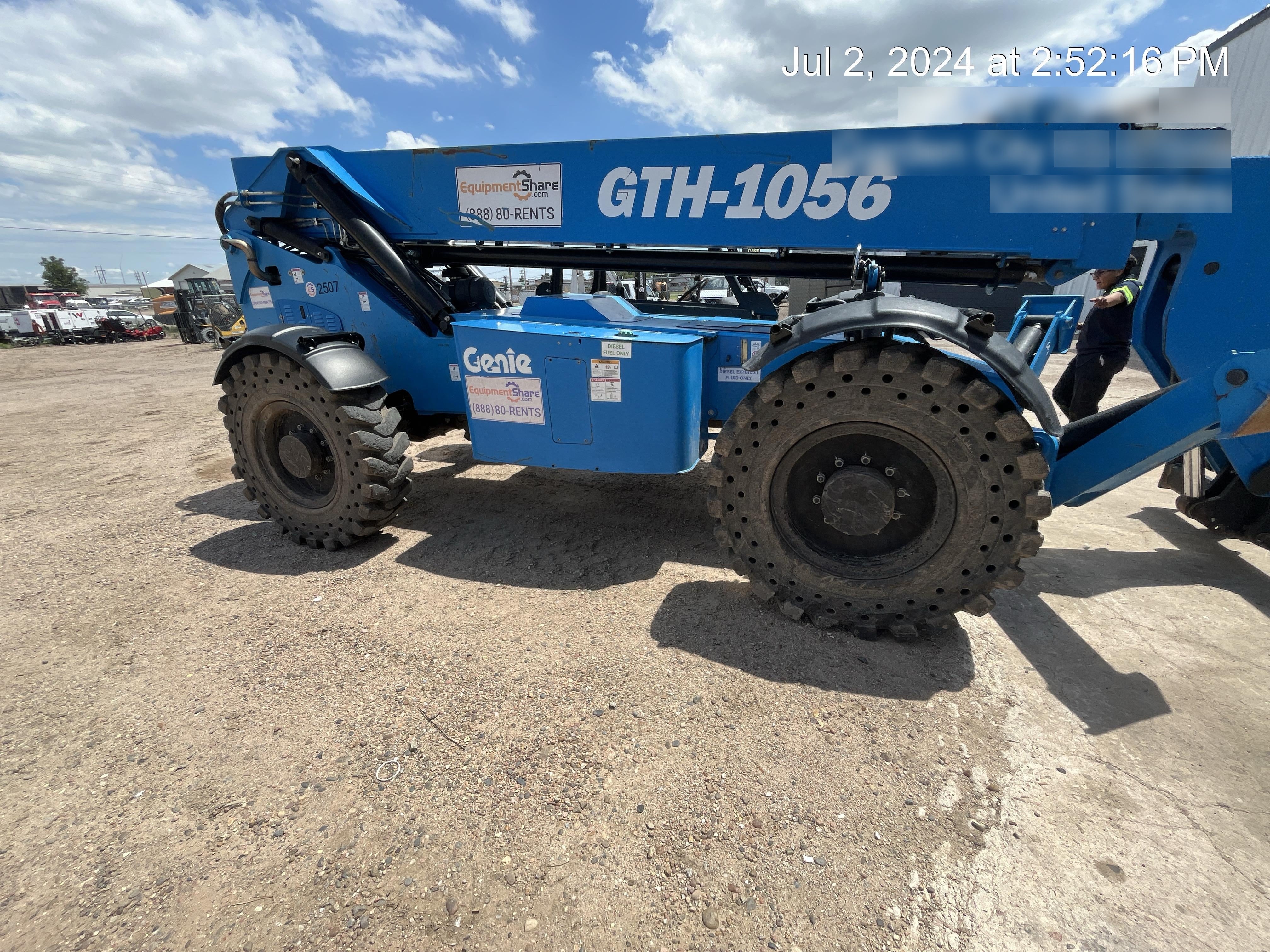 2016 Genie GTH-1056 Genie GTH1056 Telehandler