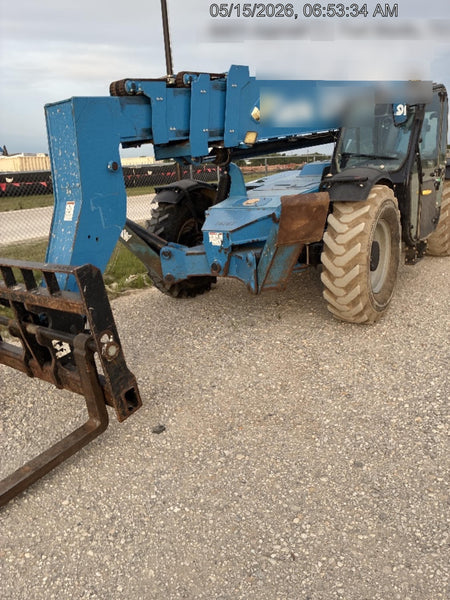 2018 Genie GTH-1056 Genie GTH-1056 w/CAB, Solid Tires, Work Lights, 60" carriage/forks, cab mesh, beacon