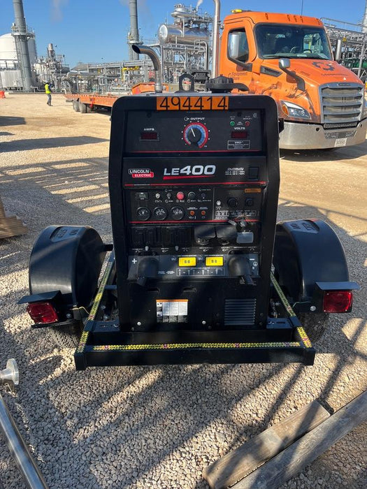 2025 Lincoln Electric LE400 Diesel, Kubota V1505, 22 HP, Trlr, Cable Rack, Light Kit, ES Decals, T3