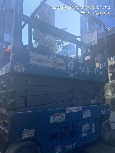 2017 Genie GS-1930 Genie GS-1930 Scissor Lift